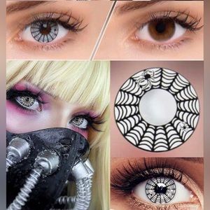 Halloween fantasy arachnophobia web lenses